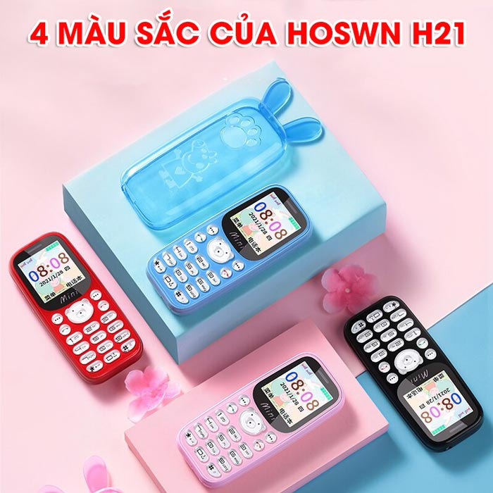 ĐIỆN THOẠI HOSWN H21 NHỎ GỌN – SIÊU DỄ THƯƠNG