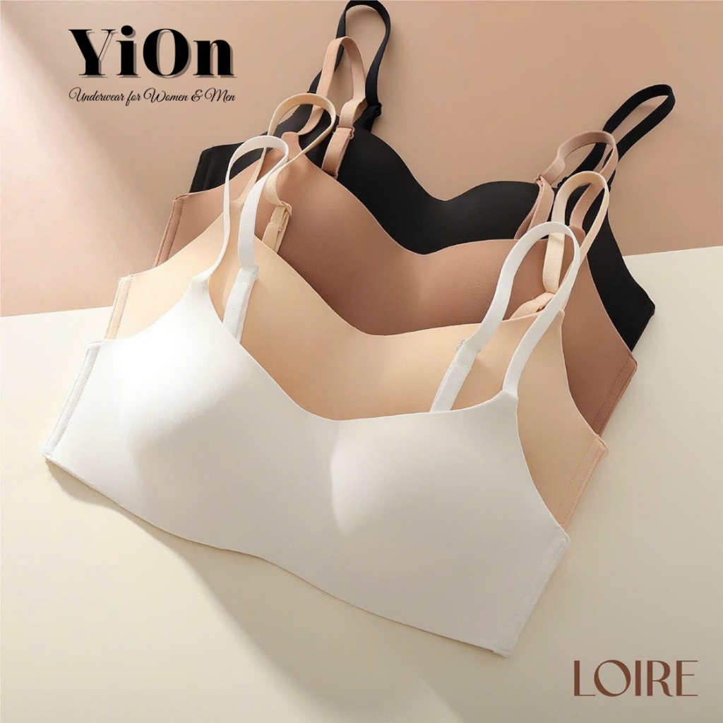 Áo ngực mút mỏng 3D không gọng chống hằn viền cao cấp AM05 YiOn Underwear