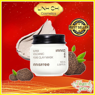 Mặt Nạ Đất Sét Innisfree Super Volcanic Pore Clay Mask 2X