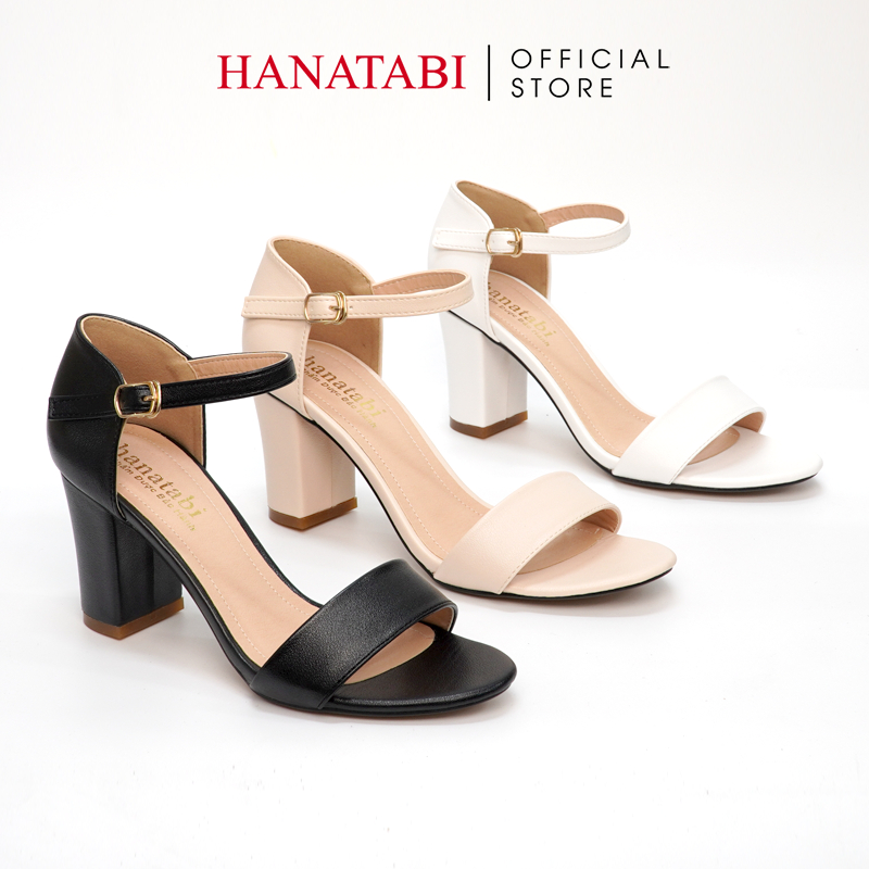 Sandal Nữ Hanatabi Gót Vuông Cao 7cm Chụp Hậu Đế TA Cao Cấp Chống Trơn Trượt Mã HNSDG617