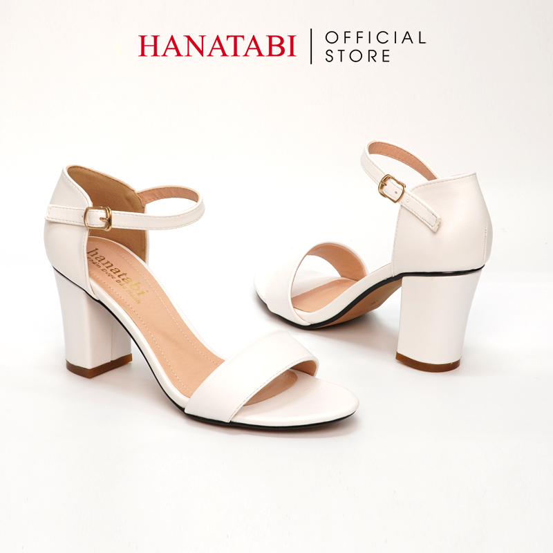 Sandal Nữ Hanatabi Gót Vuông Cao 7cm Chụp Hậu Đế TA Cao Cấp Chống Trơn Trượt Mã HNSDG617