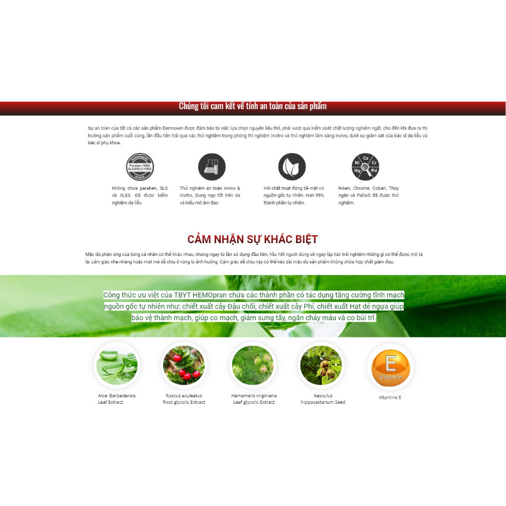 Viên đặt trĩ HEMOpran giảm đau, ngứa, rát, sưng tấy, bảo vệ và tái tạo vùng hậu môn trực tràng- Hộp 14 viên- Luca Store