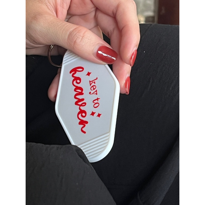 Móc khoá thiết kế hotel keychain