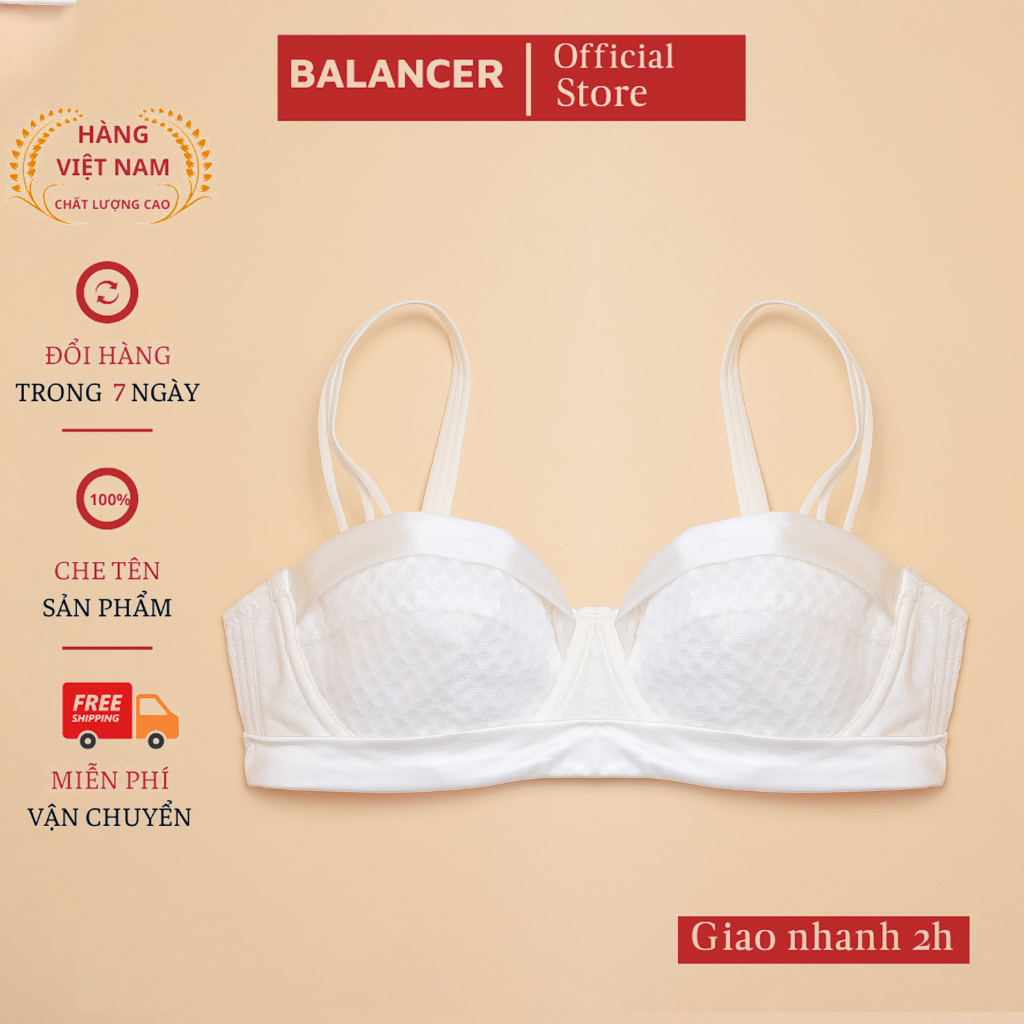 Áo Ngực Gọng Nhựa Nâng Ngực Không Mút Mềm Mại Siêu Gợi Cảm Eva Bra 0771