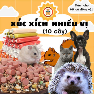 Xúc xích 7 vị dành cho chó mèo