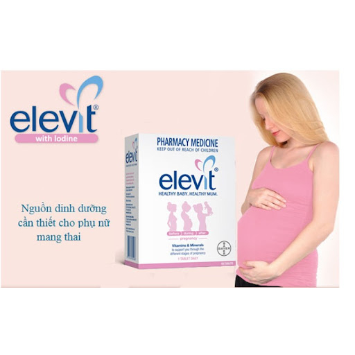 Vitamin bầu Úc tổng hợp ELEVIT 100 viên - Vitamin & Thực phẩm bổ sung cho mẹ