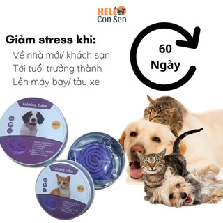Vòng cổ Giảm Stress cho chó mèo Feliway giảm căng thẳng cho chó mèo hiệu quả an toàn không tác dụng phụ