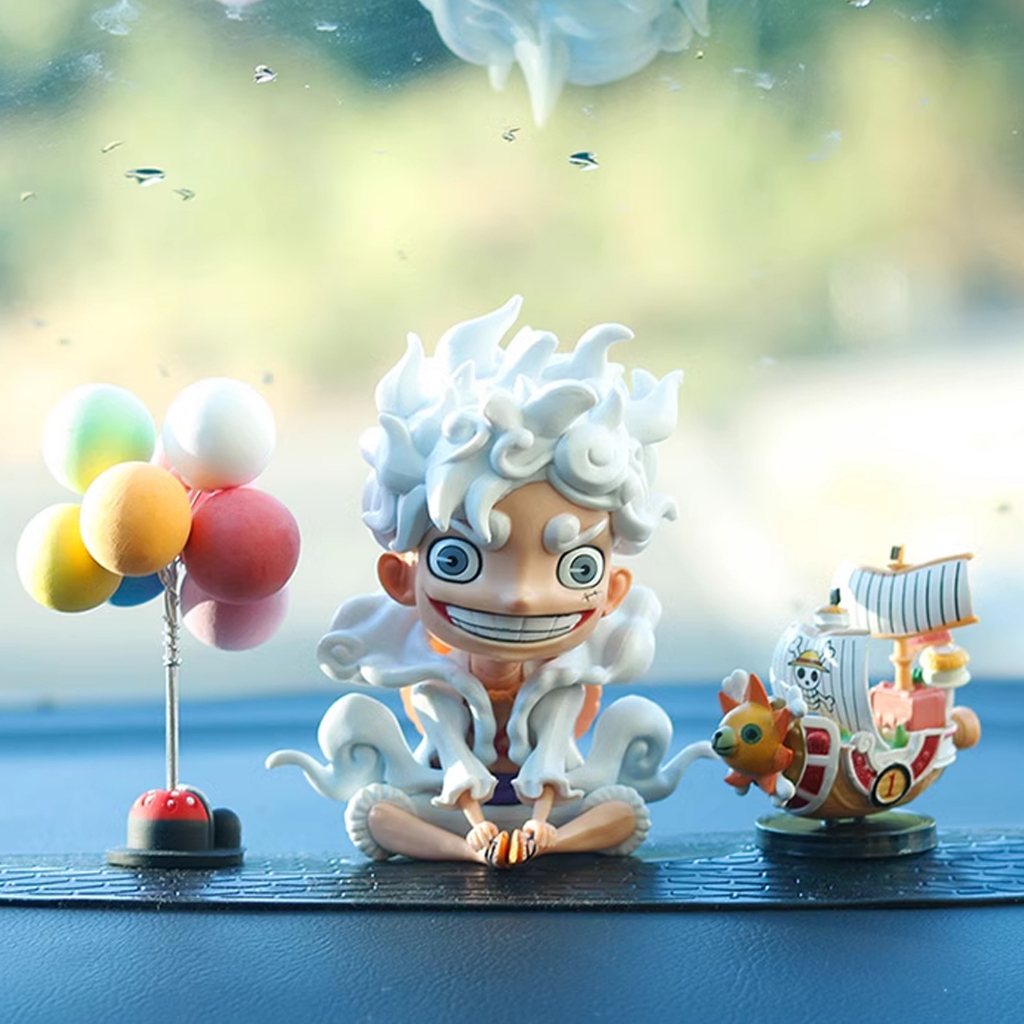 MÔ HÌNH LUFFY GEAR 5 CHIBI NGỒI CỰC ĐÁNG YÊU