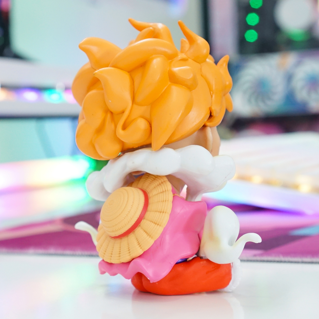 MÔ HÌNH LUFFY GEAR 5 CHIBI NGỒI CỰC ĐÁNG YÊU