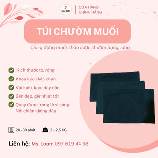 Sỉ 10 túi chườm muối giúp giảm eo sau sinh, đau cổ vai gáy