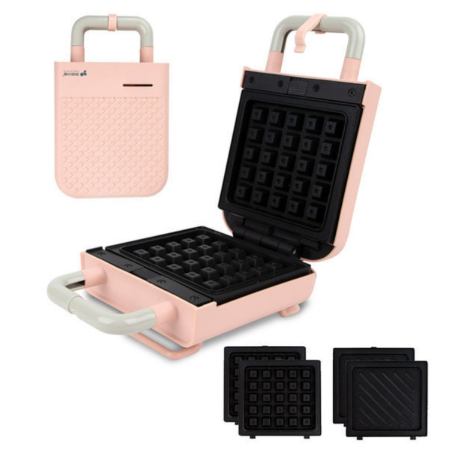 Máy nướng làm bánh waffle HUBE KAW 9595 - gồm 2 bộ khuôn