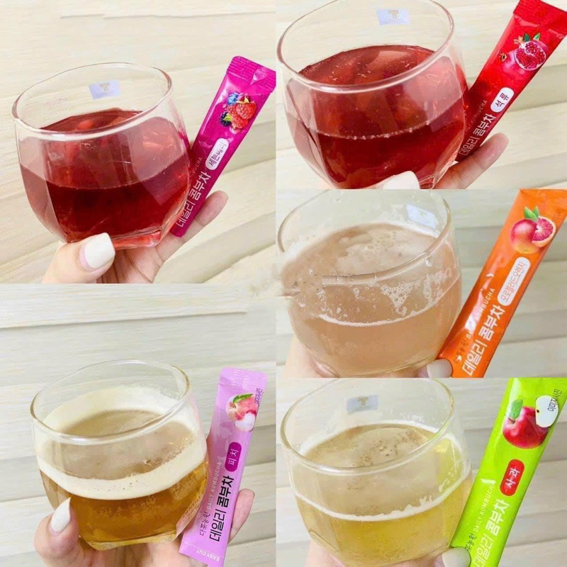 Trà kombucha detox, hỗ trợ kiểm soát cân nặng