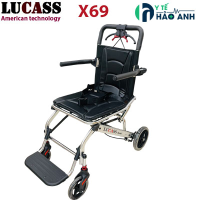 Xe lăn gấp gọn du lịch Lucass X69