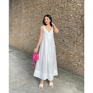 Đầm Sát Nách Nữ OLARI Dáng Dài Freesize - OL158 - Ema Dress
