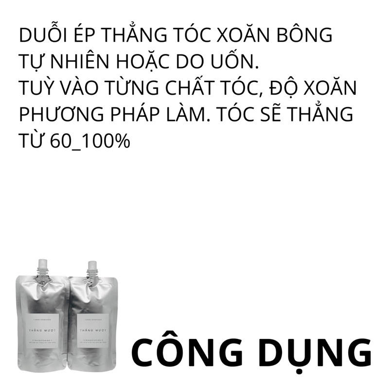 KEM DUỖI THẲNG TÓC XOĂN BÔNG 300mlx2
