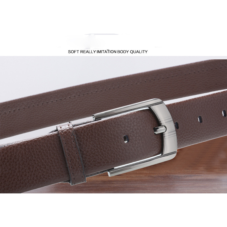 Thắt Lưng Dây Nịt Nam Khóa Kim Đơn Giản Giá Rẻ Hot Thời Trang Hàn Quốc Hạn Chế Trầy Xước Bề Mặt DT135