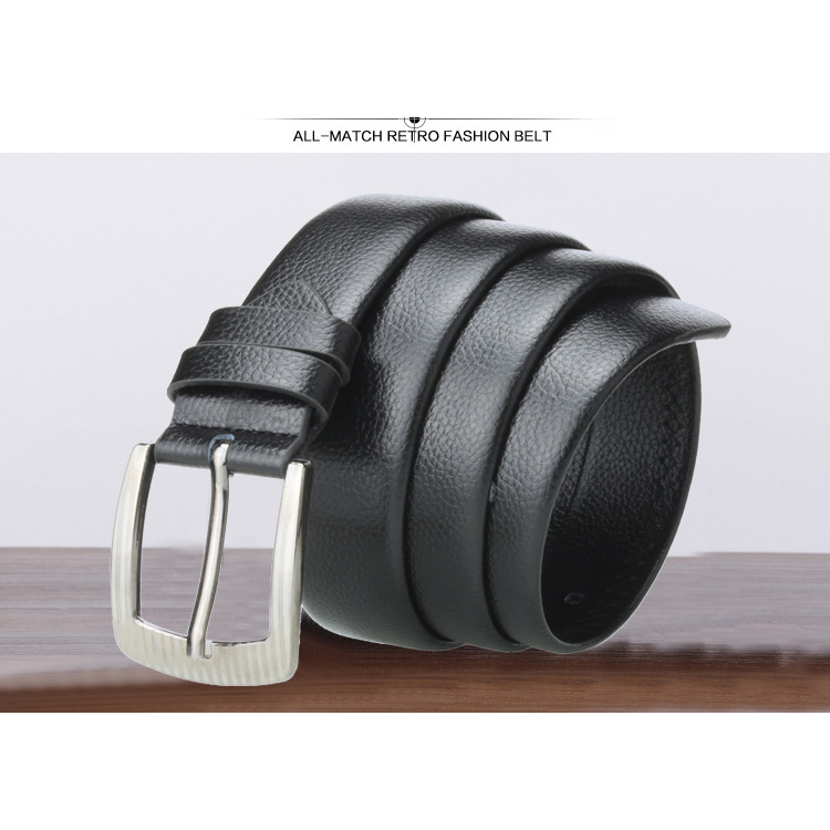 Thắt Lưng Dây Nịt Nam Khóa Kim Đơn Giản Giá Rẻ Hot Thời Trang Hàn Quốc Hạn Chế Trầy Xước Bề Mặt DT135