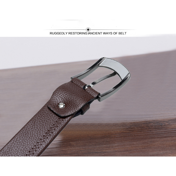 Thắt Lưng Dây Nịt Nam Khóa Kim Đơn Giản Giá Rẻ Hot Thời Trang Hàn Quốc Hạn Chế Trầy Xước Bề Mặt DT135