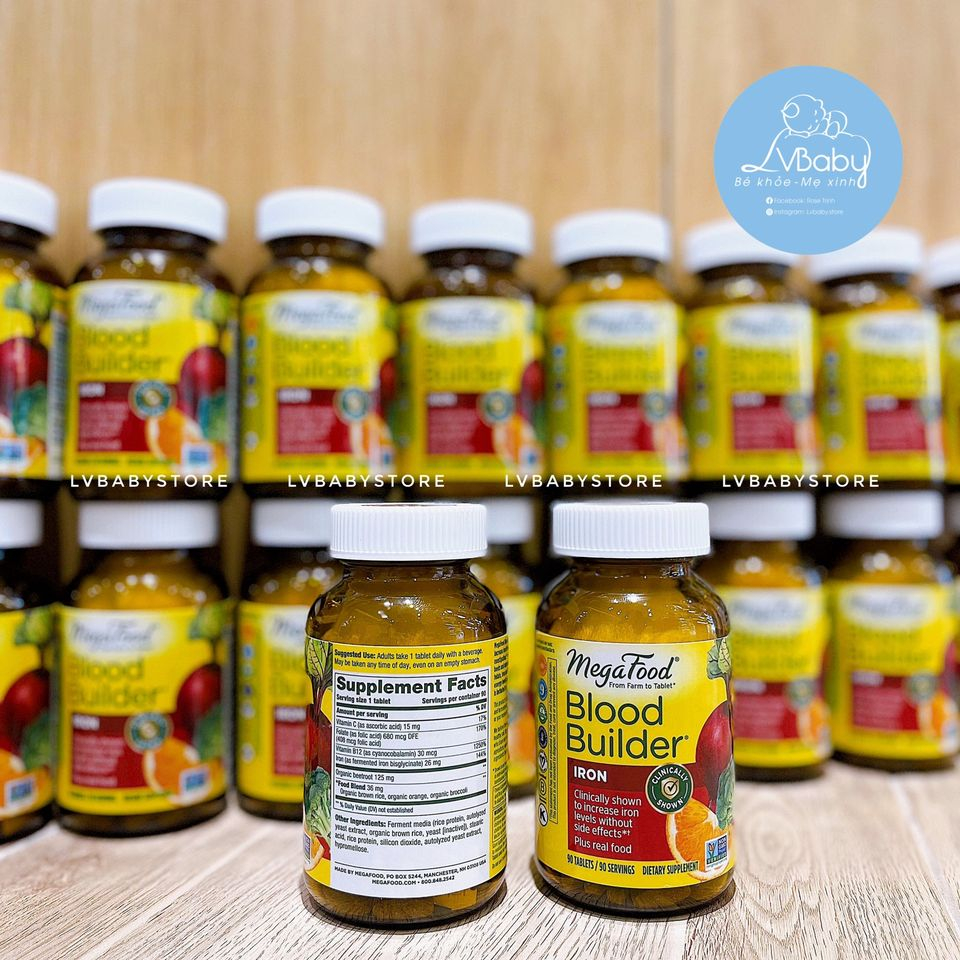 Iron Megafood - Sắt viên thuần chay từ rau củ