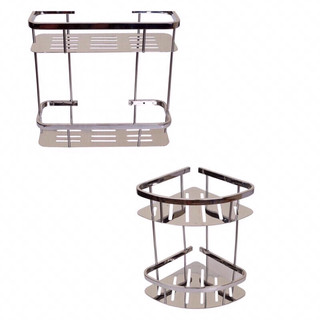 Kệ góc, kệ để đồ nhà tắm 2 tầng cao cấp bảo hành 24 tháng