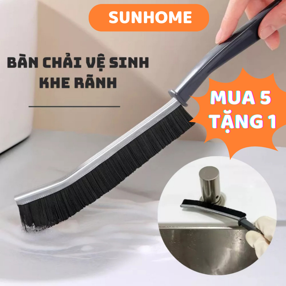 Bàn Chải Vệ Sinh Khe Hở Đa Năng, Cọ Vệ Sinh Khe Cửa Nhà Bếp, Nhà Vệ Sinh Nhỏ Gọn Tiện Lợi - BCK01