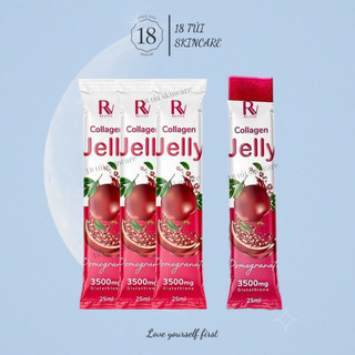 Thạch Lựu Collagen Trắng Da Revive Jelly Pomegranate - Lẻ 1 gói