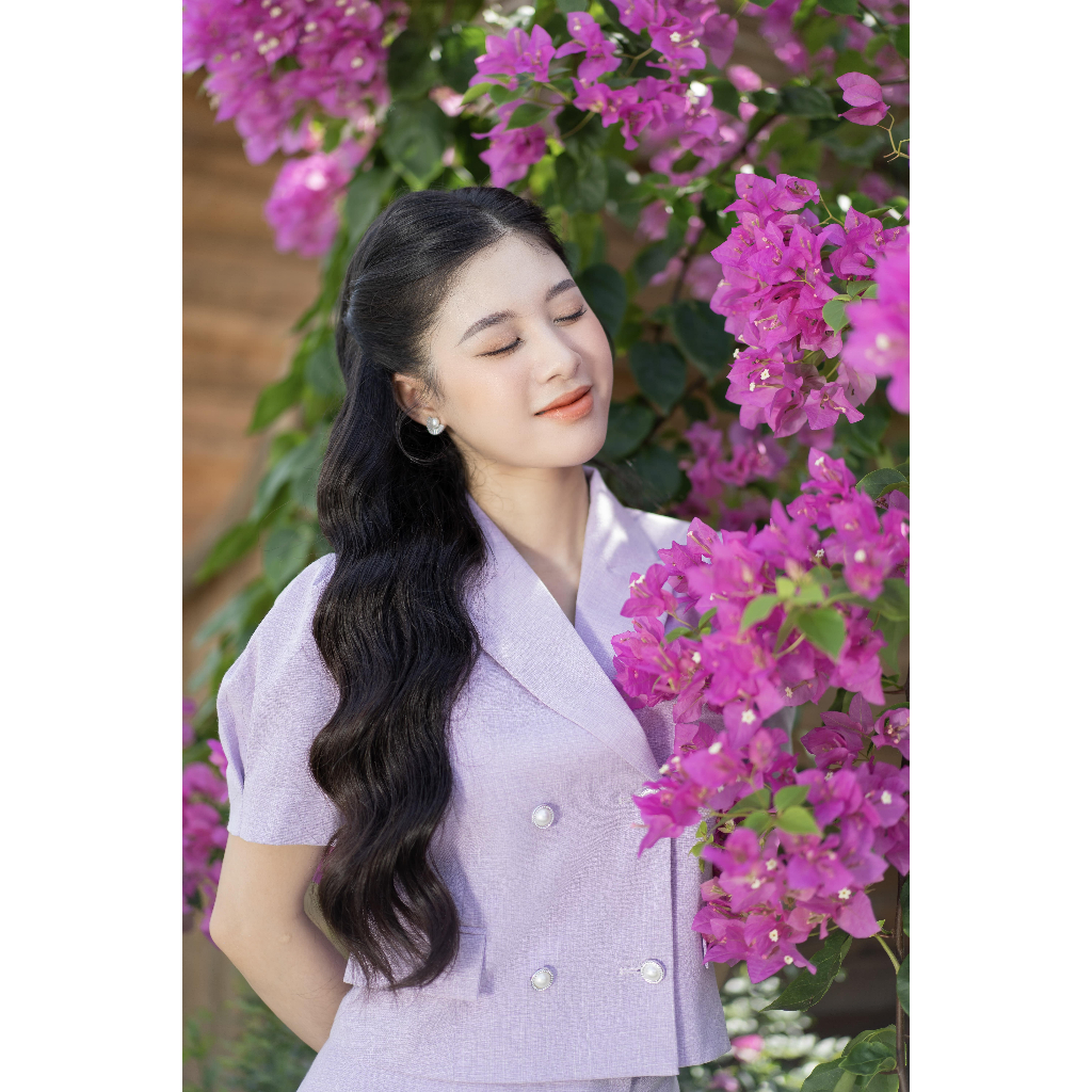 Áo Vest Dáng Ngắn 2 Lớp Thiết Kế W2ADT146 GNN