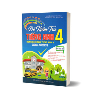 Sách - đề kiểm tra tiếng anh 4 - có đáp án