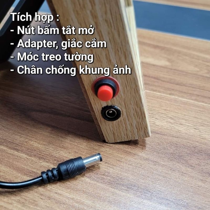 Tranh led, lightbox, tráng gương, treo tường, để bàn khổ 20x30cm, in theo yêu cầu, nhân vật anime, manga, game