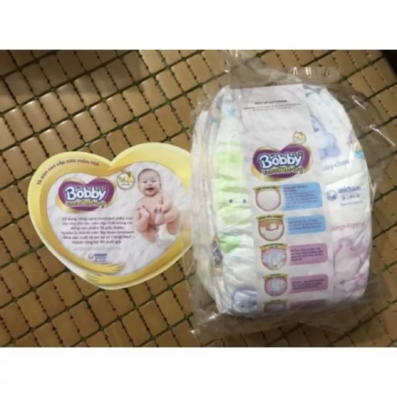 (Hàng chính hãng)Combo 100 miếng Bobby tã dán size XS/S