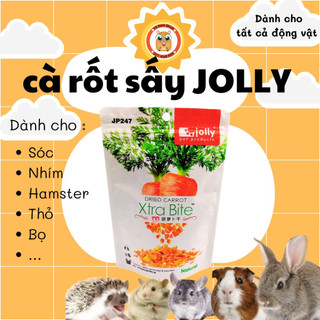 cà rốt sấy Jolly dành cho sóc /nhím / hamster / thỏ / bọ