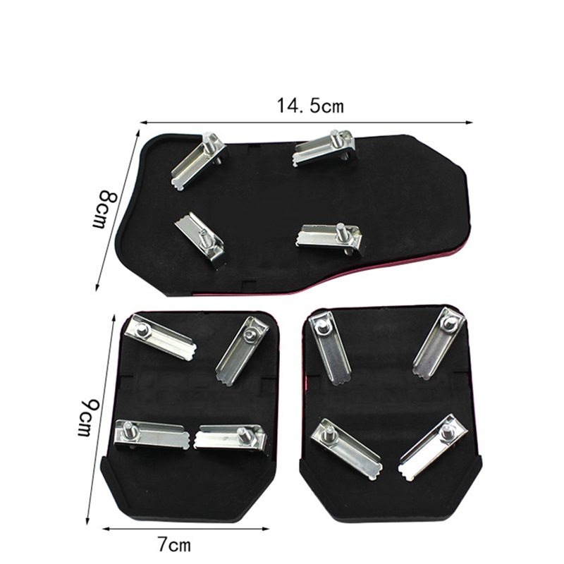 Ốp Chân Ga, Chân Phanh, Chân Côn Ô Tô Xe Số Sàn