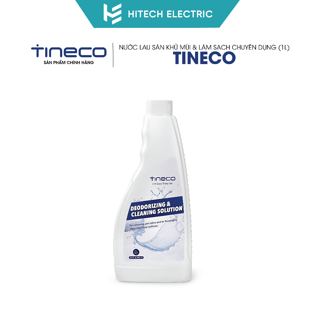 Nước lau sàn chuyên dụng TINECO 1L  - Hàng chính hãng, dành riêng cho các sản phẩm máy lau sàn TINECO