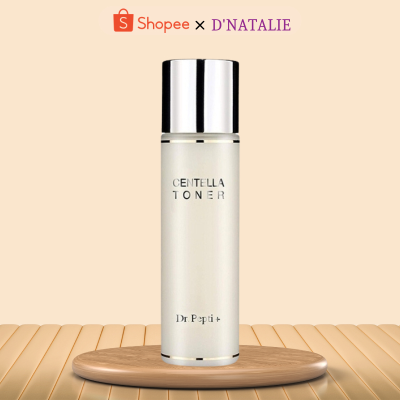 Nước Hoa Hồng Dưỡng Da DR.PEPTI Centella Toner Giúp Se Khít Lỗ Chân Lông, Da Căng Bóng Chính Hãng Hàn Quốc 180ml