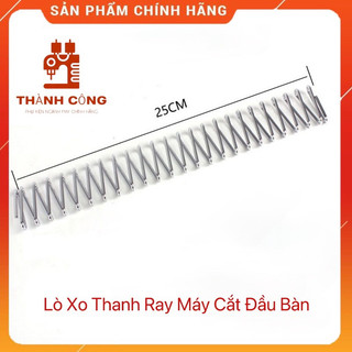 Lò xo thanh ray máy cắt đầu bàn. lò xo máy cắt đầu bàn.