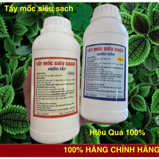 Tẩy mốc quần áo, KHÔNG MẤT MÀU, KHÔNG MÙI, Tẩy mốc siêu sạch