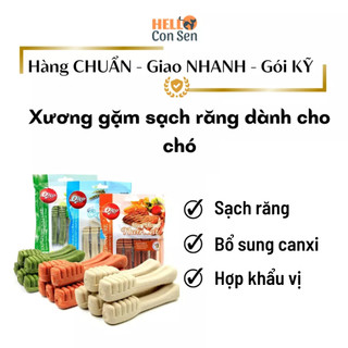 Xương Orgo Làm Sạch Răng Cho Chó thơm miệng sạch răng bổ sung canxi Thức ăn làm sạch răng giảm mùi hôi miệng chó mèo