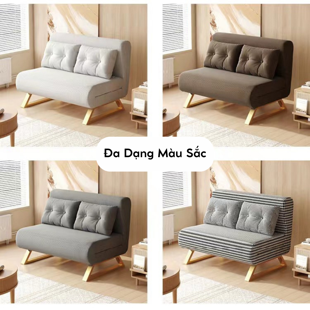 Ghế Sofa Giường Gấp Gọn Đa Năng 2 Trong 1, Sofa Giường Thông Minh Vải Nhung Nỉ Cao Cấp, Khung Ghế Chắc Chắn | BigBuy360 - bigbuy360.vn