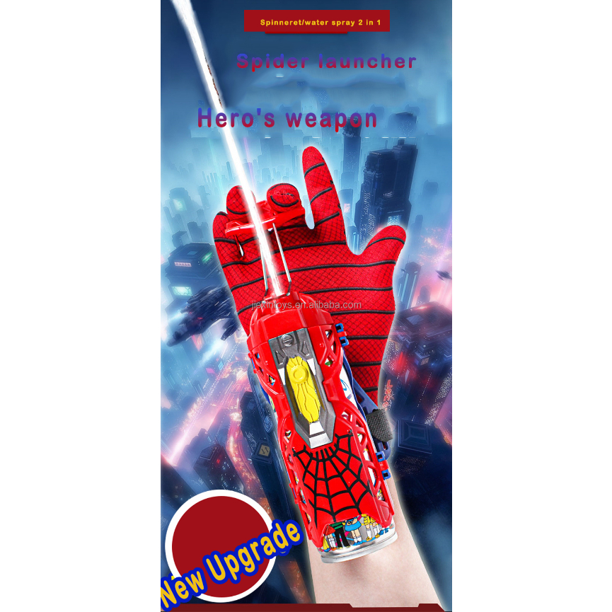 ĐỒ CHƠI NHẬP VAI- MẶT NẠ NGƯỜI NHỆN, BỘ GĂNG TAY SIÊU NHÂN NGƯỜI NHỆN SPIDERMAN BẮN TƠ