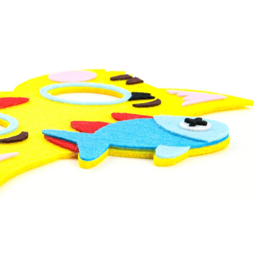 Mặt nạ vải hình thú cho bé, mặt nạ Trung thu/ Halloween Diy cho bé, mặt nạ cho bé nhập vai