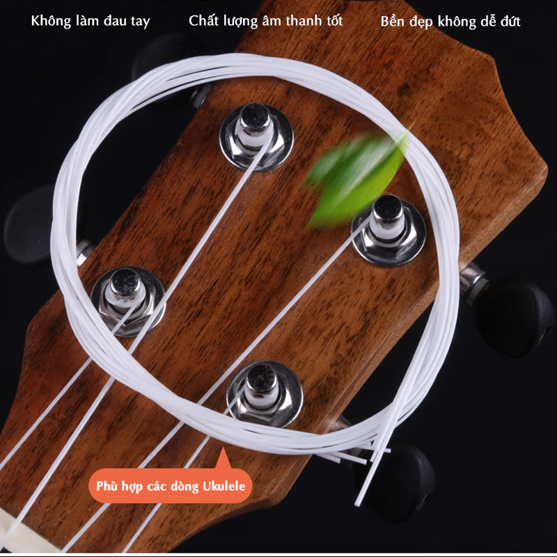 Bộ Dây Đàn Ukulele Cao Cấp Chính Hãng RiZO - Dây Ukulele Size 21 - 23 - 26