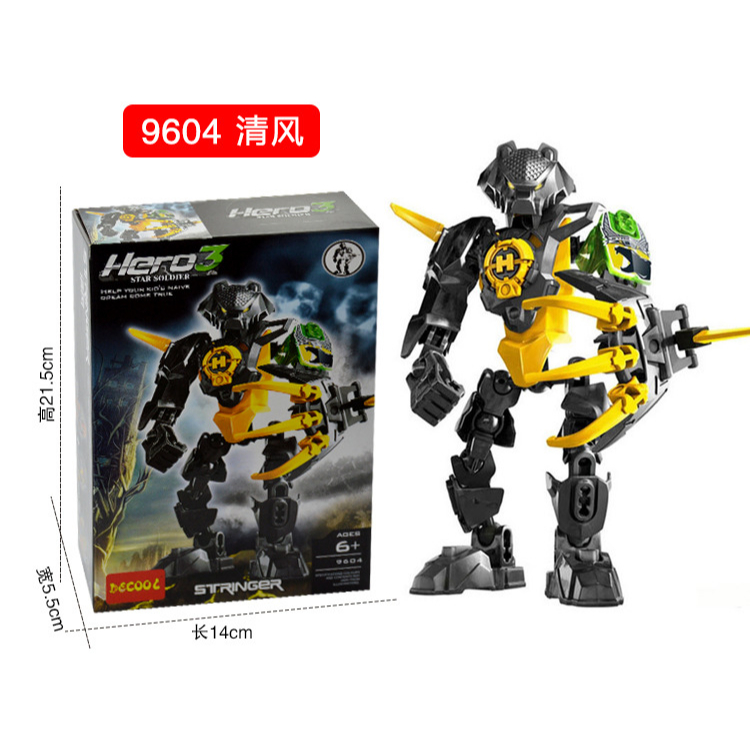 Đồ chơi lắp ráp mô hình siêu nhân Hero 3.0