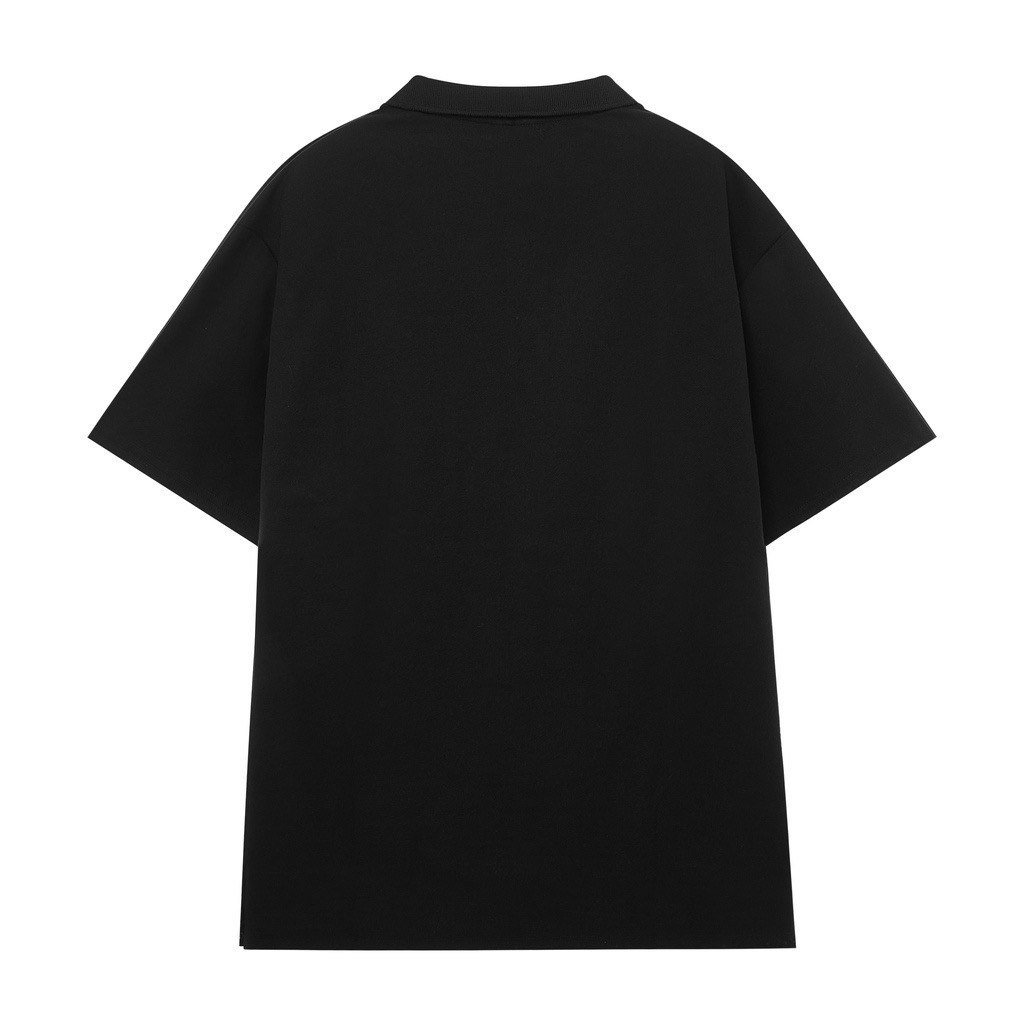 Áo Polo Cao Cấp Unisex Đen ,Polo Local Brand Nam Nữ