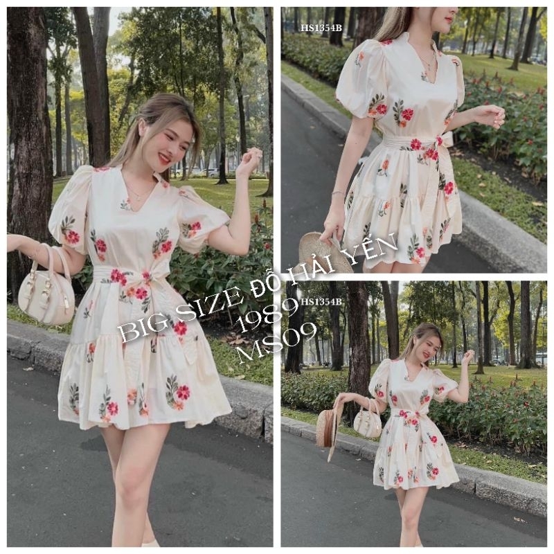 Đầm Babydoll Big Size (55kg đến 100kg) MS09