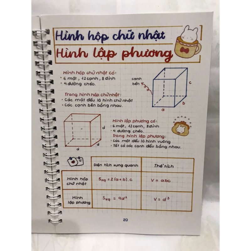 Sổ tay lò xo Takenote Toán 7 khổ A5