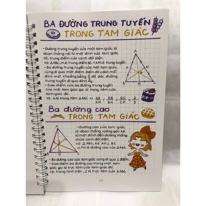 Sổ tay lò xo Takenote Toán 7 khổ A5