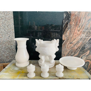 Bộ thờ cúng đá trắng tự nhiên