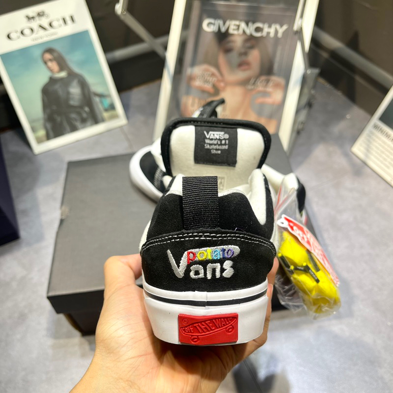 Giày Thể Thao/Giày Sneaker Van.s Giày Vans Vault Knu Skool VR3 x Imran Potato cao cấp Full Box Bill.