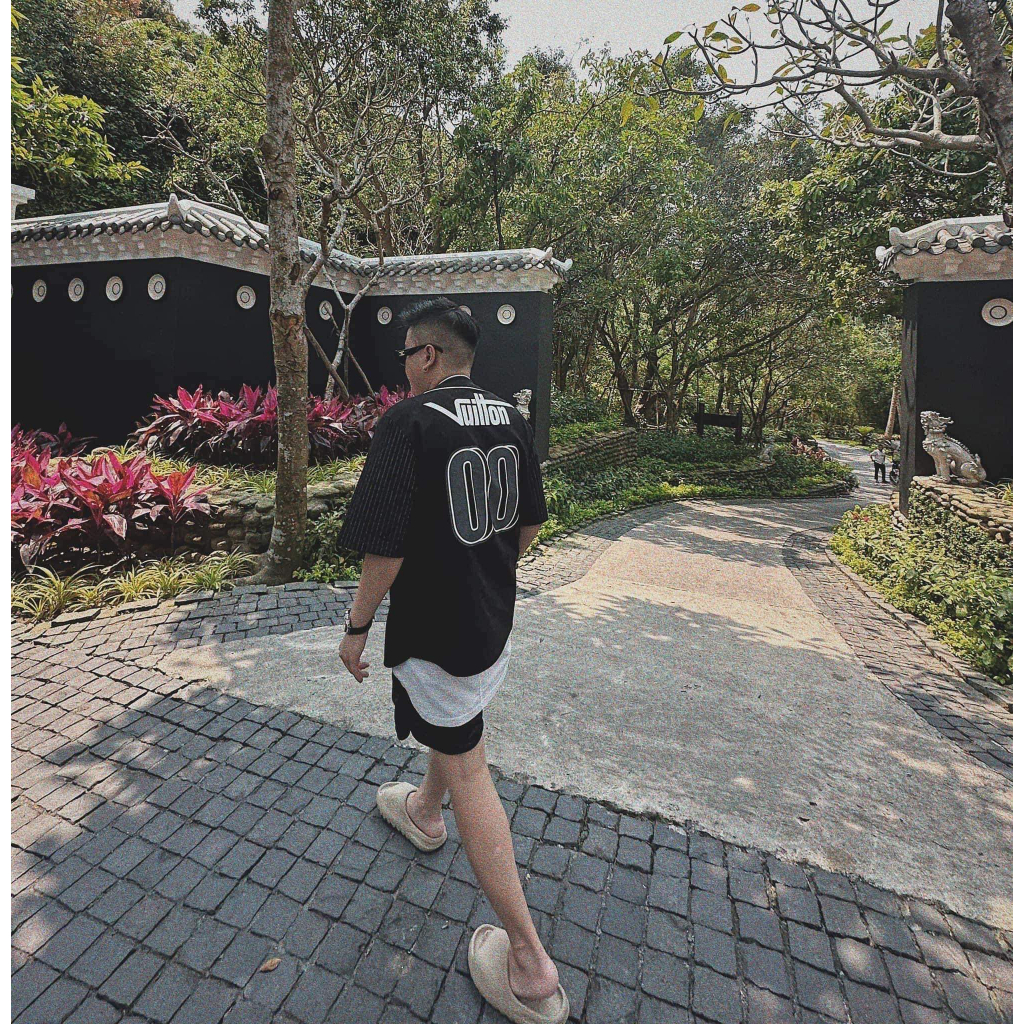 Áo phông nam nữ Luôn Vui Tươi mix set cực chất form dáng cực nét