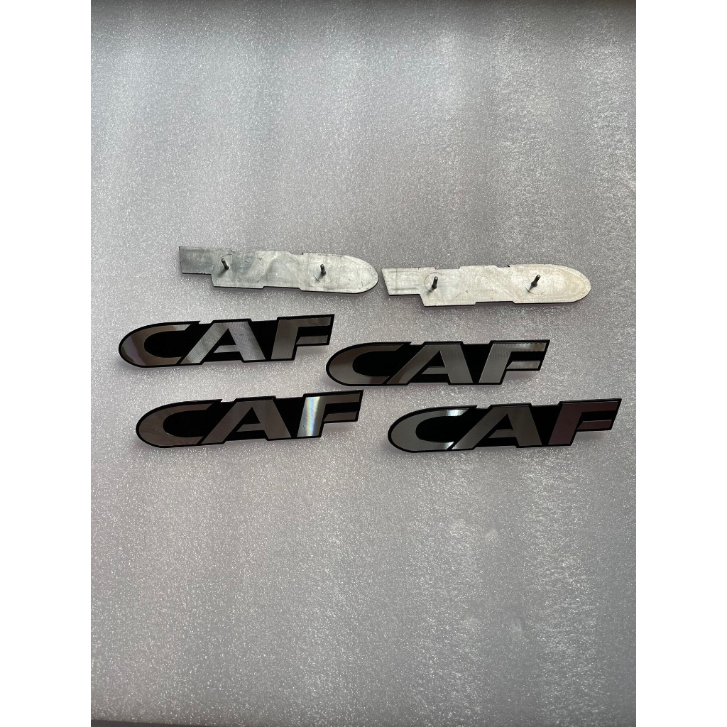 TEM LOA NHÔM CAF, KÍCH THƯỚC 2X11 CM, GIÁ 2 CHIẾC